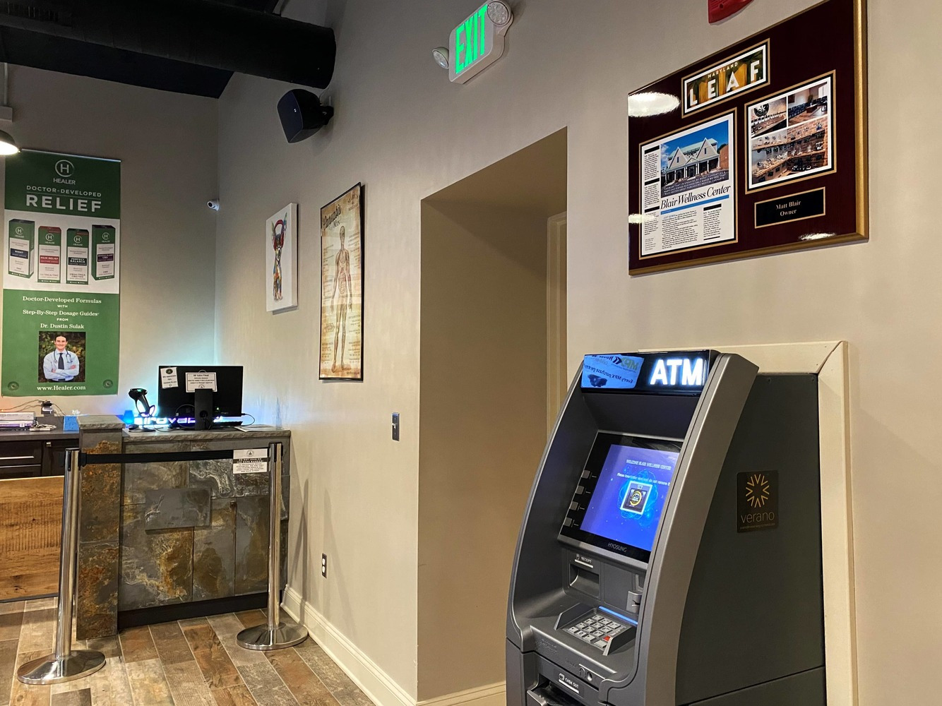 We provide an on-site ATM for your convenience!