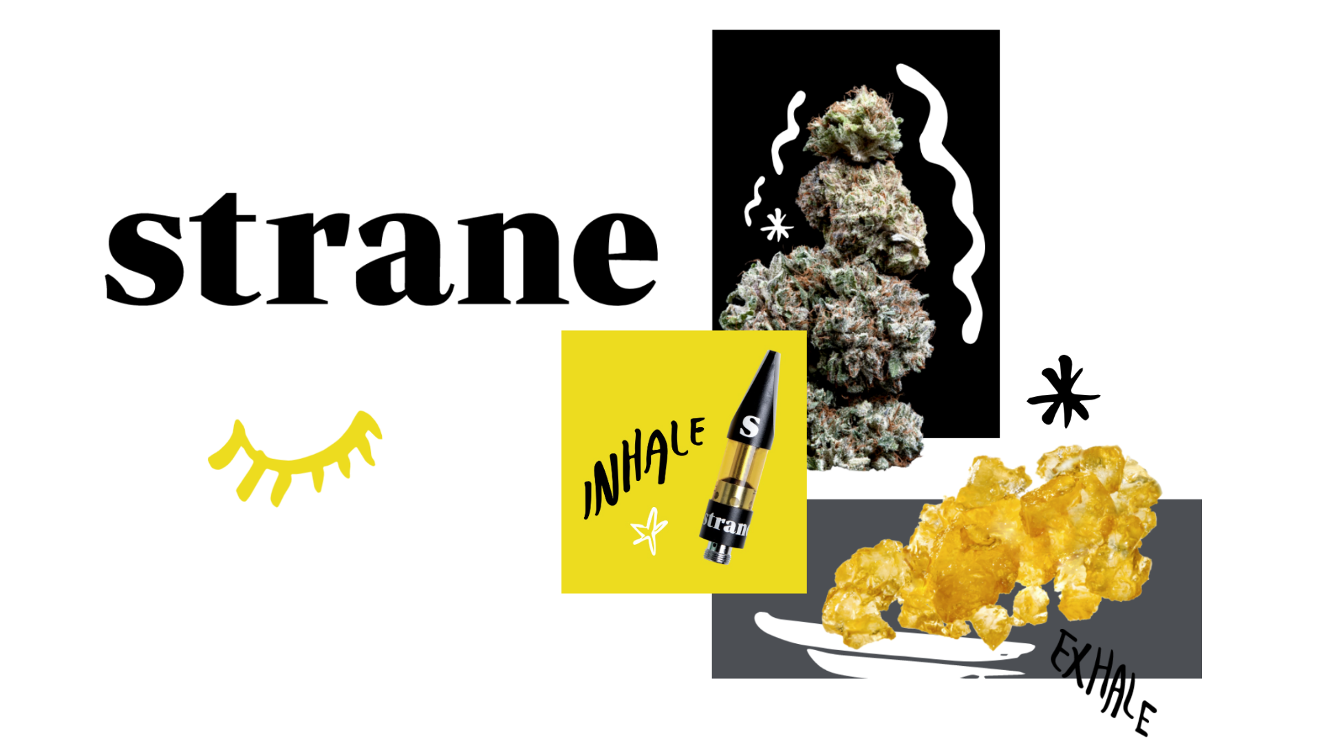 This is Strane pop-up at Blair Wellness Center medical cannabis dispensary on York Rd in Baltimore Maryland