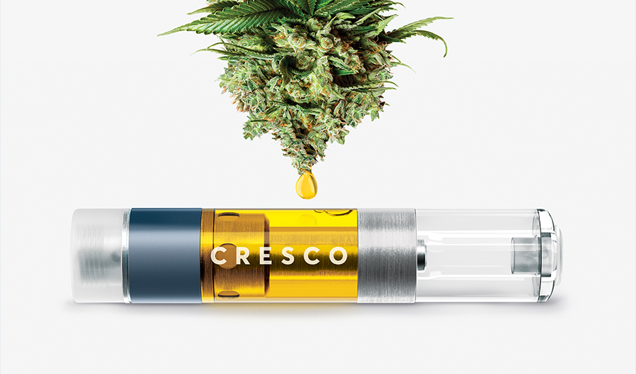 Cresco liquid live resin medical cannabis vape cartridge